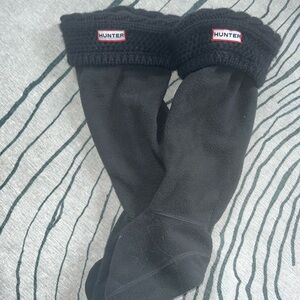 Navy Hunter Boot Socks